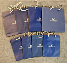 SWAROVSKI GIFT BAGS LARGE AND MEDIUM  LOT OF 8 