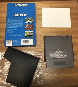 Paperboy CIB Nintendo NES rotondo SOQ EX/NM copia pulita completo CGC WATA