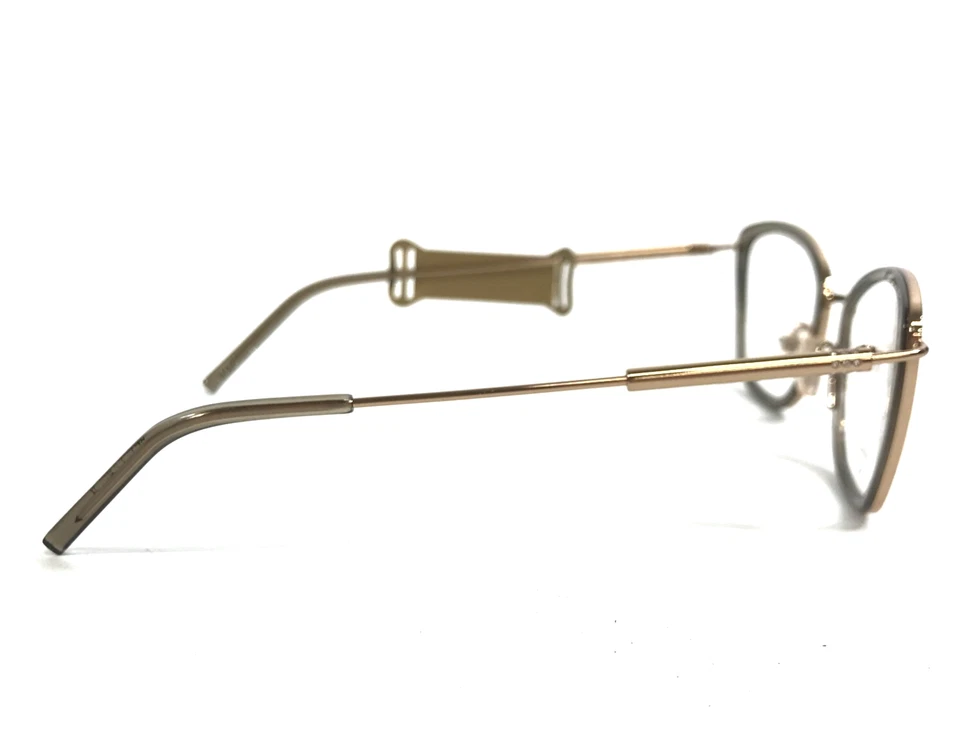 Vera Wang 眼镜框 Valentina SA 棕色金色猫眼 施华洛世奇 51-19-140 — 第 3/4 张图片