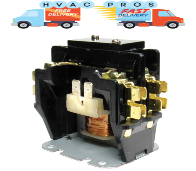 02427531000 York Luxaire Coleman 24 Volt Condenser Contactor Relay