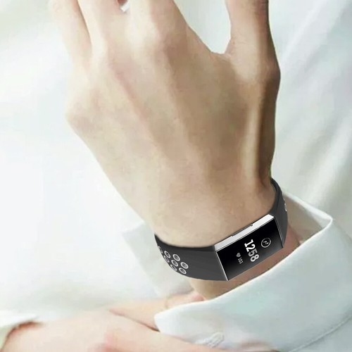 Replacement Silicone Watch Band Strap Wristband For Fitbit Charge 4/Charge 3 SE - Picture 49 of 103