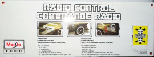 1967 MAISTO TECH FORD MUSTANG GT REMOTE CONTROL 1:12 SCALE MODEL NEW !! REDUCED! - Picture 8 of 12