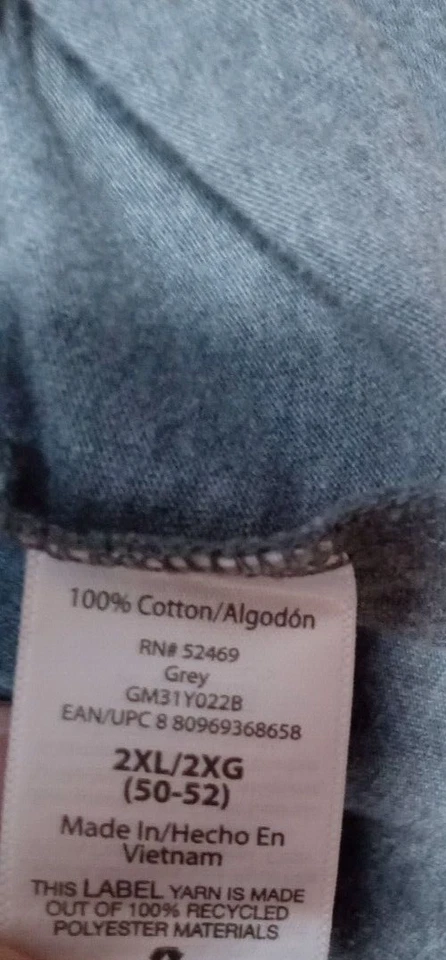 ORO IRLANDÉS Brillo 4 Hojas Trébol Camiseta 2XL Mujer Día de San Patricio 50-52 53 Foto 4 de 4