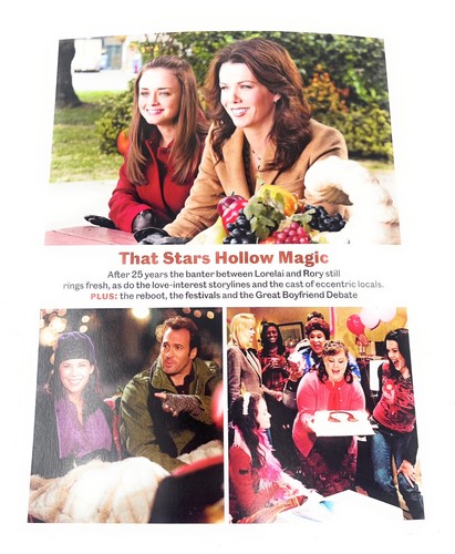 Entertainment Weekly Gilmore Girls The Classic Show Lives On 25 Years Guide - Picture 3 of 3