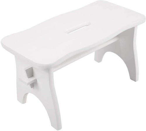 Creative Deco Holz Hocker | 39 x 18 x 21 cm | Tritthocker Holzbank | 5 Farben - Bild 8 von 35