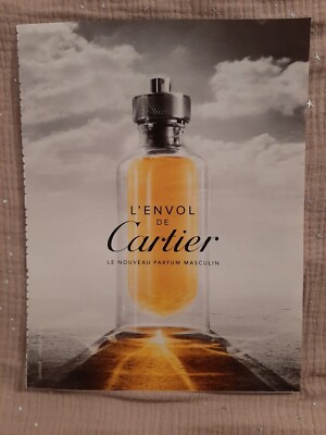Werbepapier Parfum. Cartier L'envol de 2016 - Parfum Ad (01)