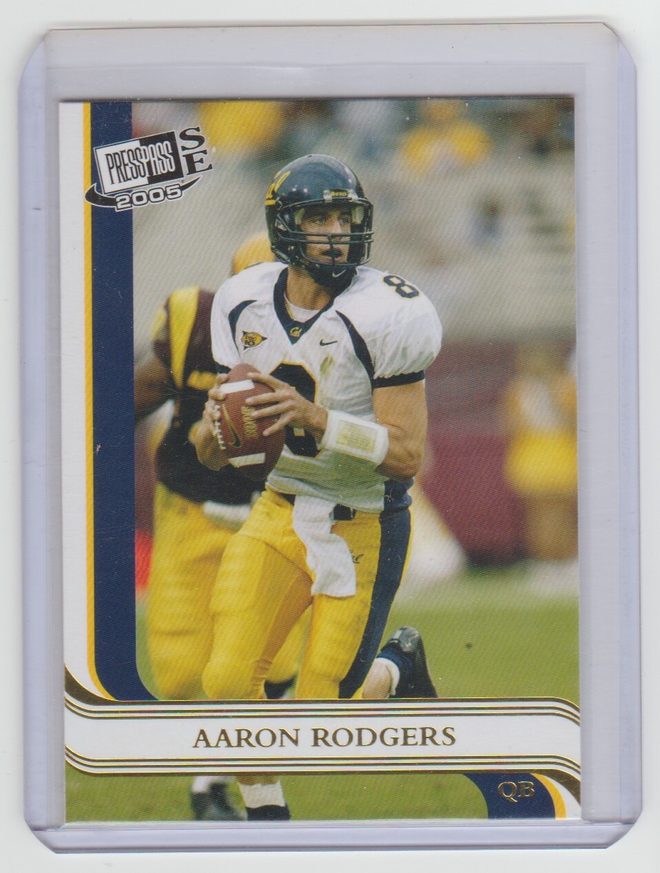 Aaron Rodgers 2005 Press Pass SE GOLD #G7 SP RC Parallel Cal Bears PACKERS HOF