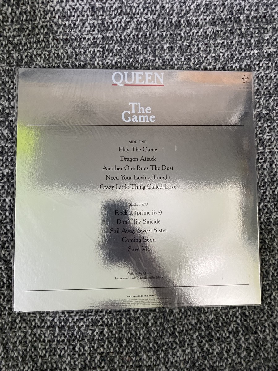 Queen Lp SEALED The Game 2015 New Colored Vinyl Limited Edition | eBay