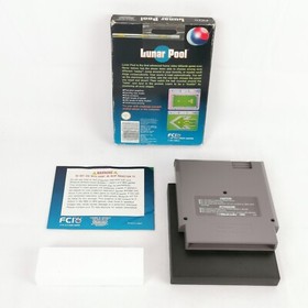 Lunar Pool NES Nintendo Boxed PAL
