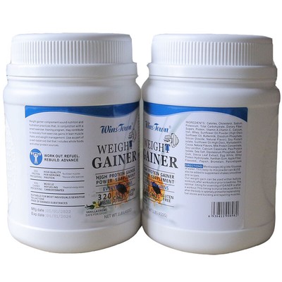 Weight Gainer Supplement Protein Pulver Pflanzenprotein Muskelaufbau Pulver