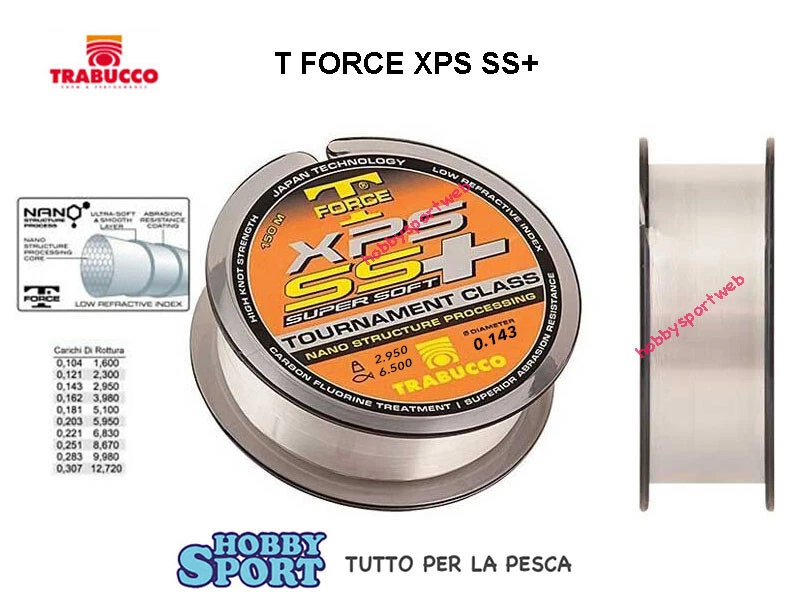 Linha Mono Trabucco Super ISO 150 M - Linha de Pesca Resistente para
