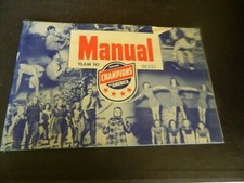 1943 General Mills Manual Team No. 636 Future Champions of America  38 Pages