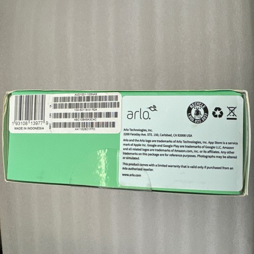 Arlo Wired Video Doorbell, Model AVD1001 - Picture 6 of 12