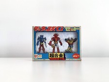 Getter G Getta robot set mini metal Popy 1975 Japan Bandai Grendizer Mazinger