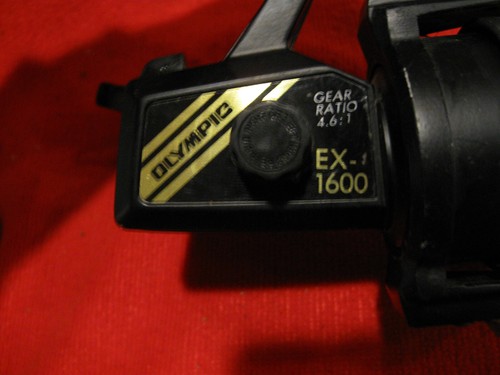 OLYMPIC EX1600 MED. ACTION SPINNING REEL - GD WRKING COND. - Picture 3 of 4