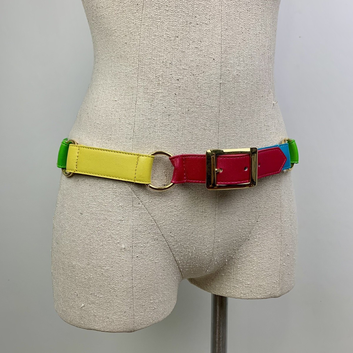 vintage L.G.B. leather belt y2k グランジ Y2k Belts for Women Vintage 2000s Belt Grunge Indie