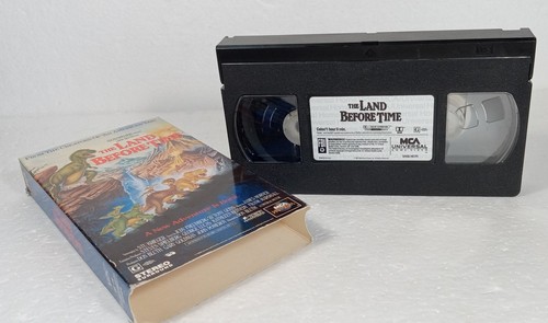 MCA Universal The Land Before Time VHS Vintage 1994 - Picture 3 of 5