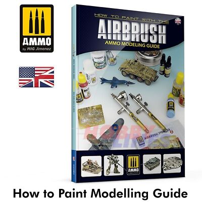 Munition Malen mit der AIRBRUSH Modellierungsanleitung Buch Englisch Mig MIG6131