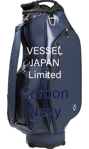 VESSEL LUX7 2.0 Cart Golf Bag KINTSUGI 7-way 9in Leather 10 Pocket