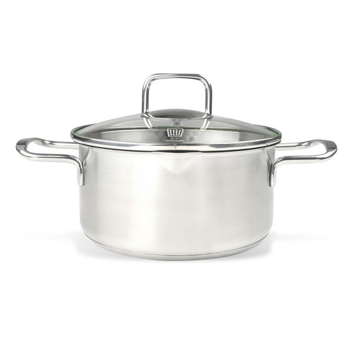 Chefkoch Topf Ø20 cm München aus Edelstahl – Induktiontopf, mittelgroß, cooking - Bild 1 von 7