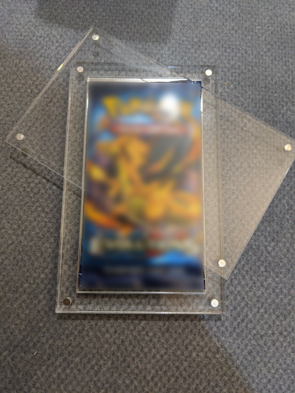 Acrylic Case Storage Display Protector For Pokemon TCG ETB Booster Box Card Pack