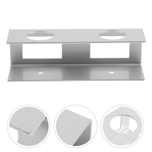 1 Set Aluminium Under Desk Shelf Under Desk Keyboard Holder Desk Accessory - Afbeelding 8 van 12