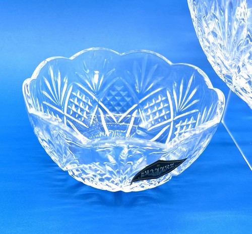 Shannon Crystal Designs of Ireland Bowl Dish Set Of 5 - Picture 7 of 10