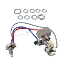 Guitar Circuit wiring 3 Box Toggle Pickup Selector 3WBT/1V/1T/1J 2-500K Pots