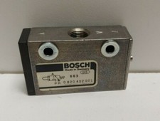 NEW OLD STOCK! BOSCH PNEUMATIC DIRECTIONAL VALVE VVST-3/2NC-PLU 0-820-402-001