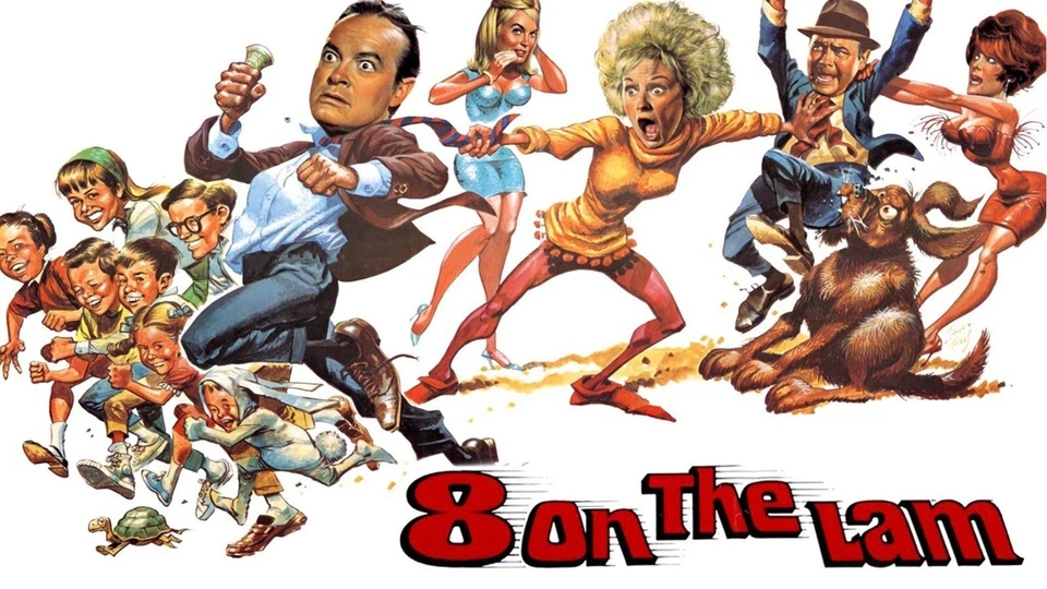 EIGHT ON THE LAM (1967) Bob Hope, Phyllis Diller - Public Domain DVD NO CASE - Image 2 of 2