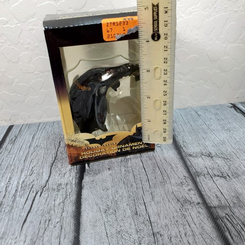 Kurt Adler DC Comics Batman Begins Holiday Ornament 2005 Batman Figure Open Box - Picture 6 of 17