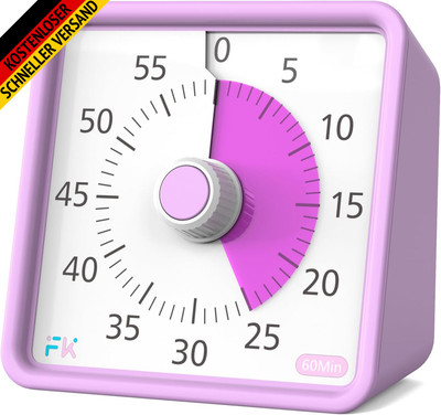 60 Minuten Visueller Timer, Schreibtisch Timer Für Kinder, Klassenzimmer Timer F