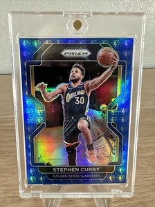 Stephen Curry 2021 Prizm #154 Blue NBA 75th Anniversary Stephen Curry 2021 Prizm #154 Blue NBA 75th Anniversary