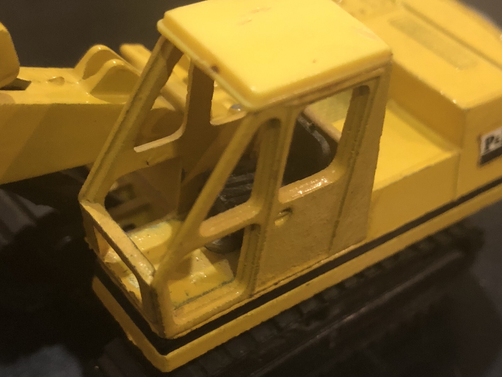 RW Ziss Model P&H Hydraulic Excavator Hoe & Shovel - 1:50 - Rare - Diecast Boxed