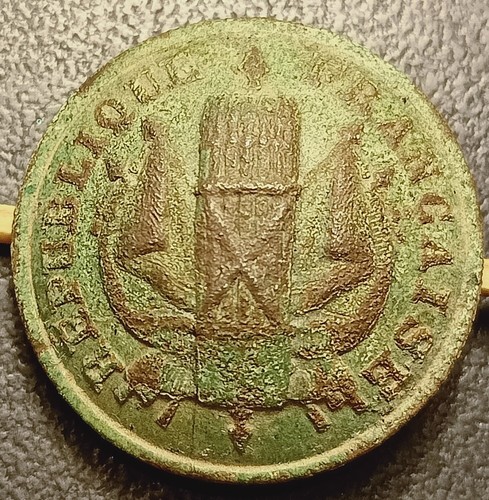 France - 2nd Republic - Lictor Button of the French Republic Bundle!