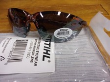 Genuine Stihl Protective Sunglasses Brown Mirror Lens 7010-884-0330 GM-H4B1