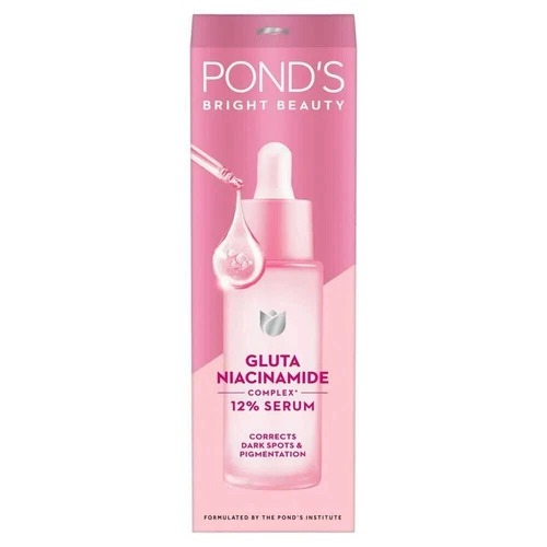 ponds bright beauty face serum with 12% gluta -niacinamide complex 28ml free shp