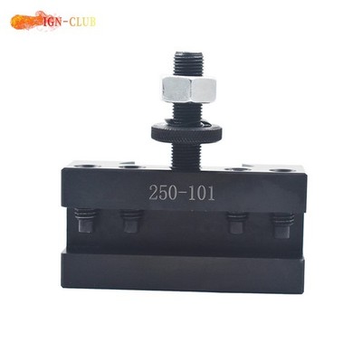 Quick Change AXA 250-101 #1 Tool Post Turning & Facing Holder For Lathe