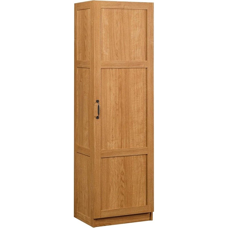 Tall Storage Cabinet W/ Adjustable Shelves Versatile Organization Solutions New