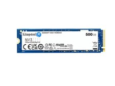 Kingston NV3 M.2 2280 500GB PCIe 4.0 x4 NVMe Internal Solid State Drive SSD SN