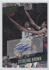 2017 Panini Prestige Bonus Shots Signatures Crystal Sterling Brown #19 Auto 0nr3