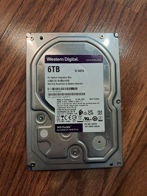 For Parts Western Digital Purple WD62PURZ 6TB 3.5