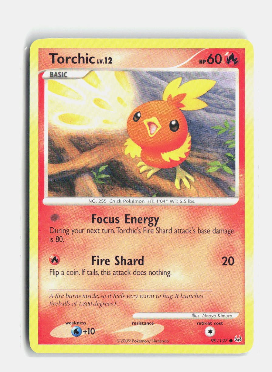 Torchic 99/127 Platinum Pokemon LP