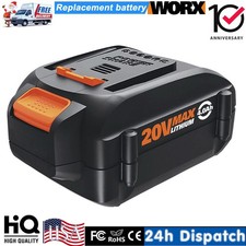 WA3525 WA3578 For WORX 20V Max Lithium Power Tool 4.0AH Battery WA3520 WA3575 US