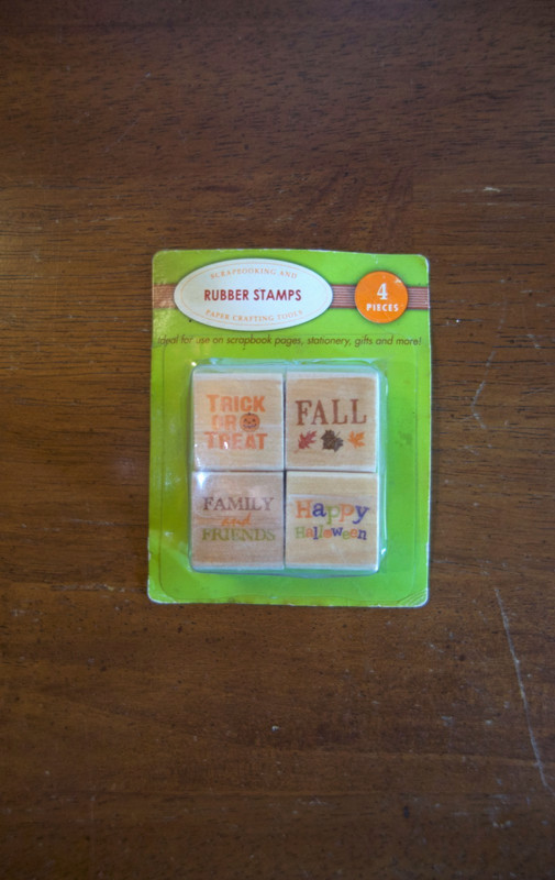 Rubber Stamps for Card Making Fall Theme "Fall", "Trick OR Treat" New 