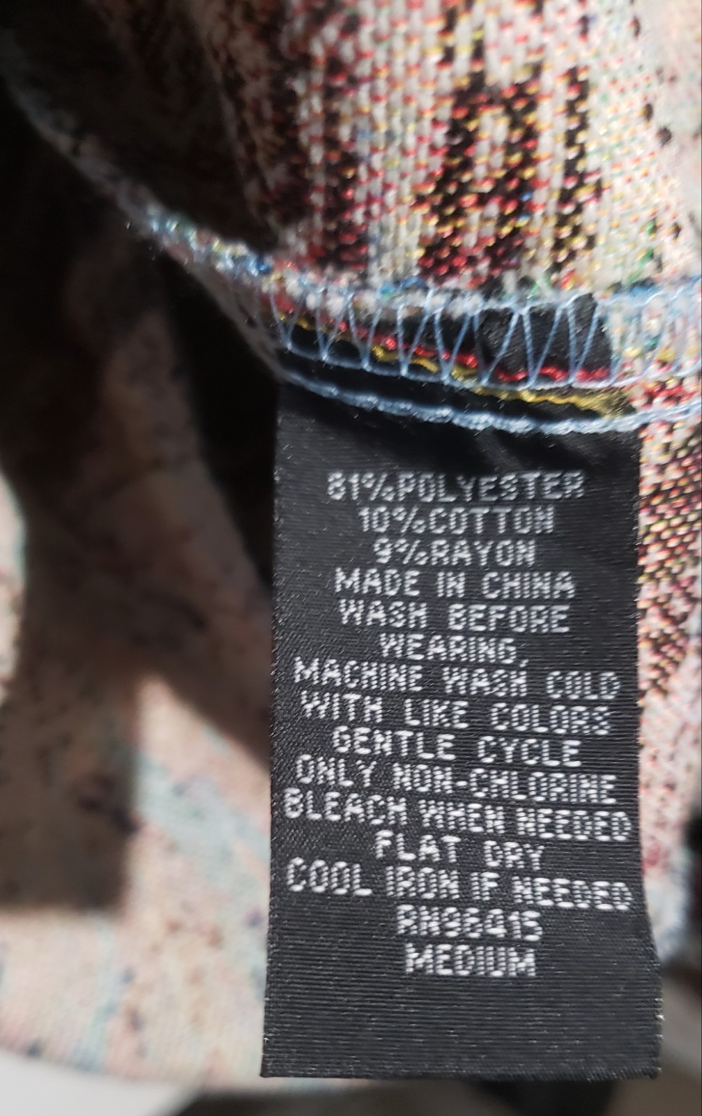 Super Massive Jacket Mens Medium Starry Night Pri… - image 11