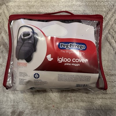 Peg Perego Primo Viaggio Igloo Cover Light Grey Winter Heavy Car Seat Stroller