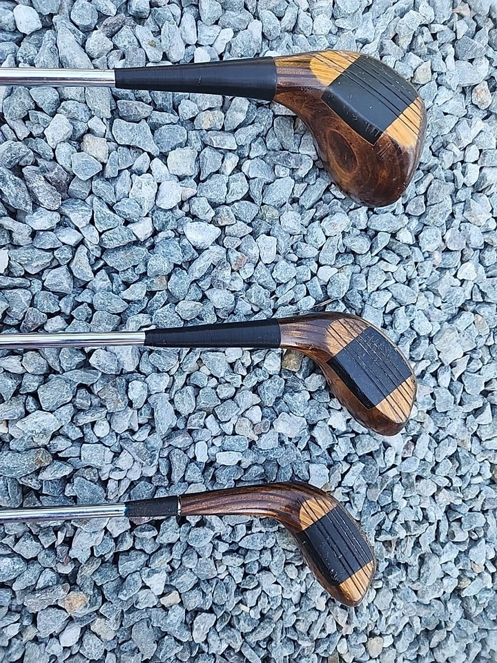 DRIVER DE CAQUI ENDURECIDO AL ACEITE LYNX CLASSIC + JUEGO DE MADERA 3, 4 Y 1 derecho acero regular Foto 3 de 4