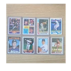 Nolan Ryan 8-Card Lot Topps Score Fleer Astros & Rangers all in Great Condition