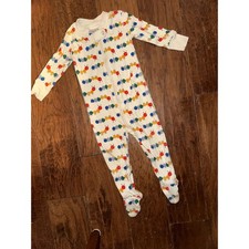 Hanna Andersson Organic Cotton Caterpillar Footed Pajamas 60cm 3-6 Months